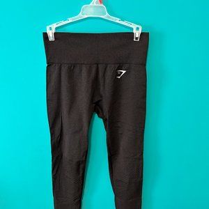 SOLD - Gymshark Vital Seamless Women's Black Leggings - Size Small